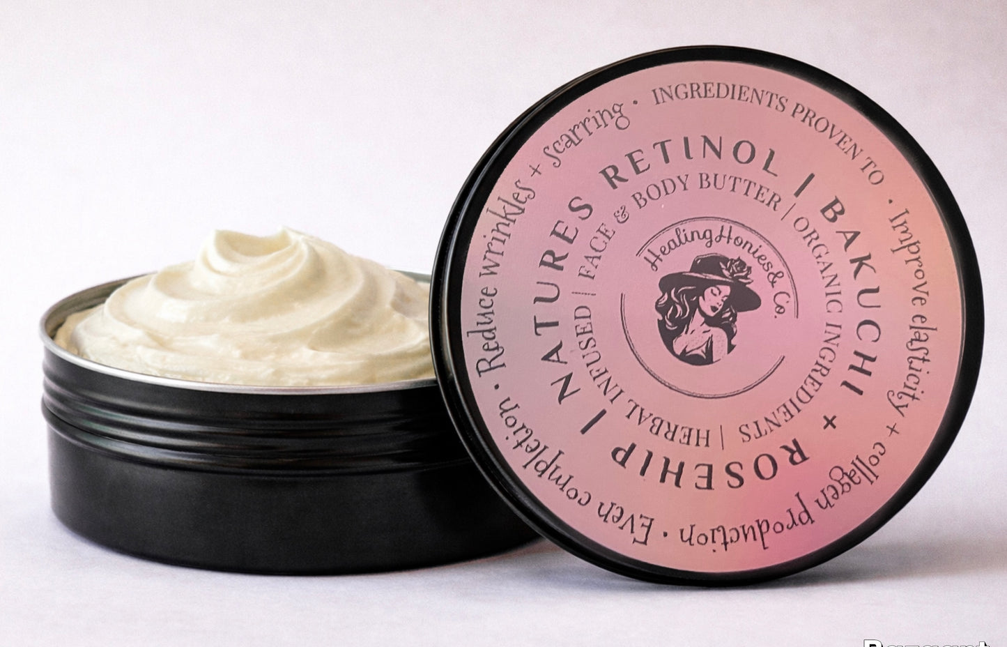 Natures Retinol • Bakuchi and Rosehip + Shea Body Butter 4oz