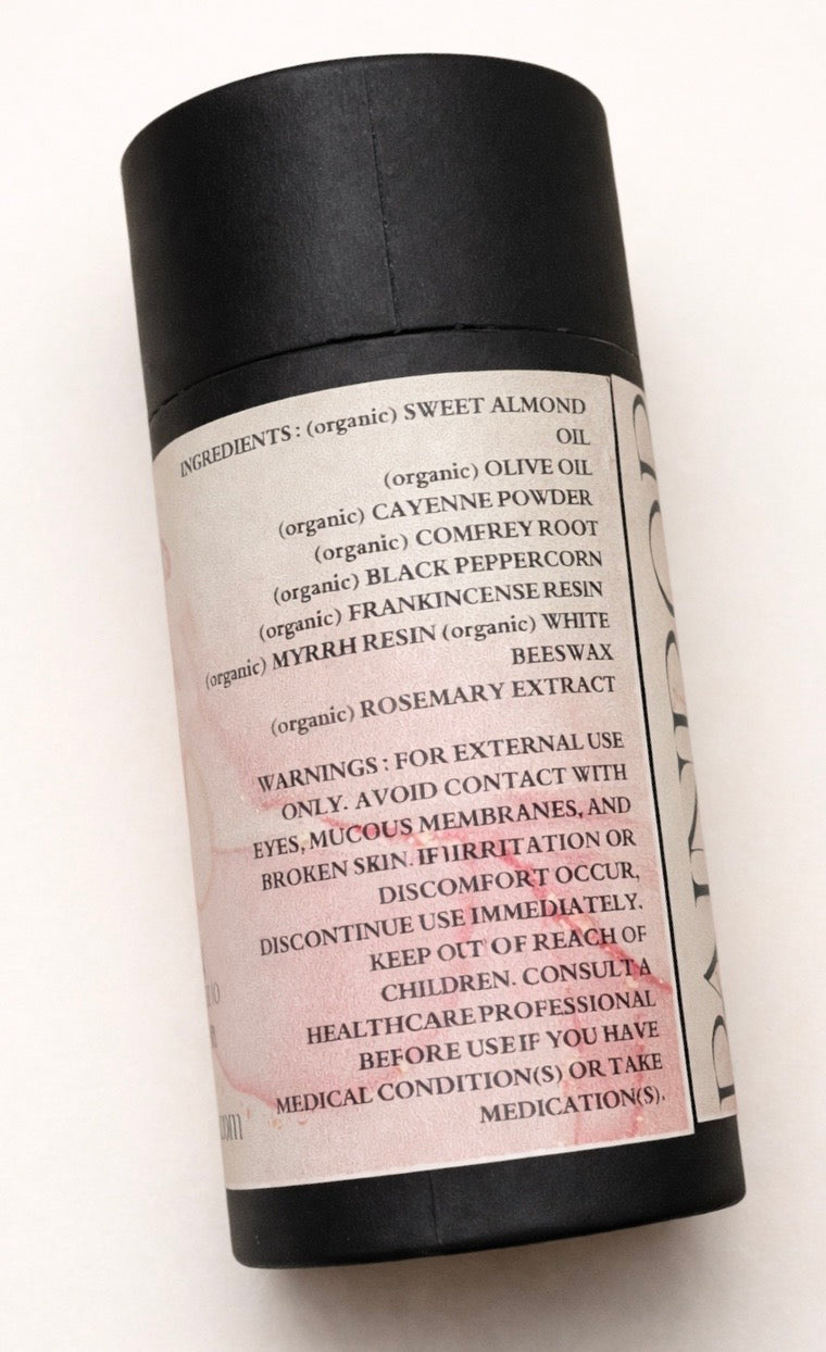 PainPop : Cayenne, Comfrey, Frankincense, & Myrrh 3oz