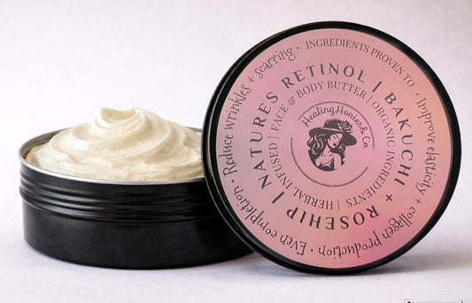 Natures Retinol • Bakuchi and Rosehip + Shea Body Butter 4oz